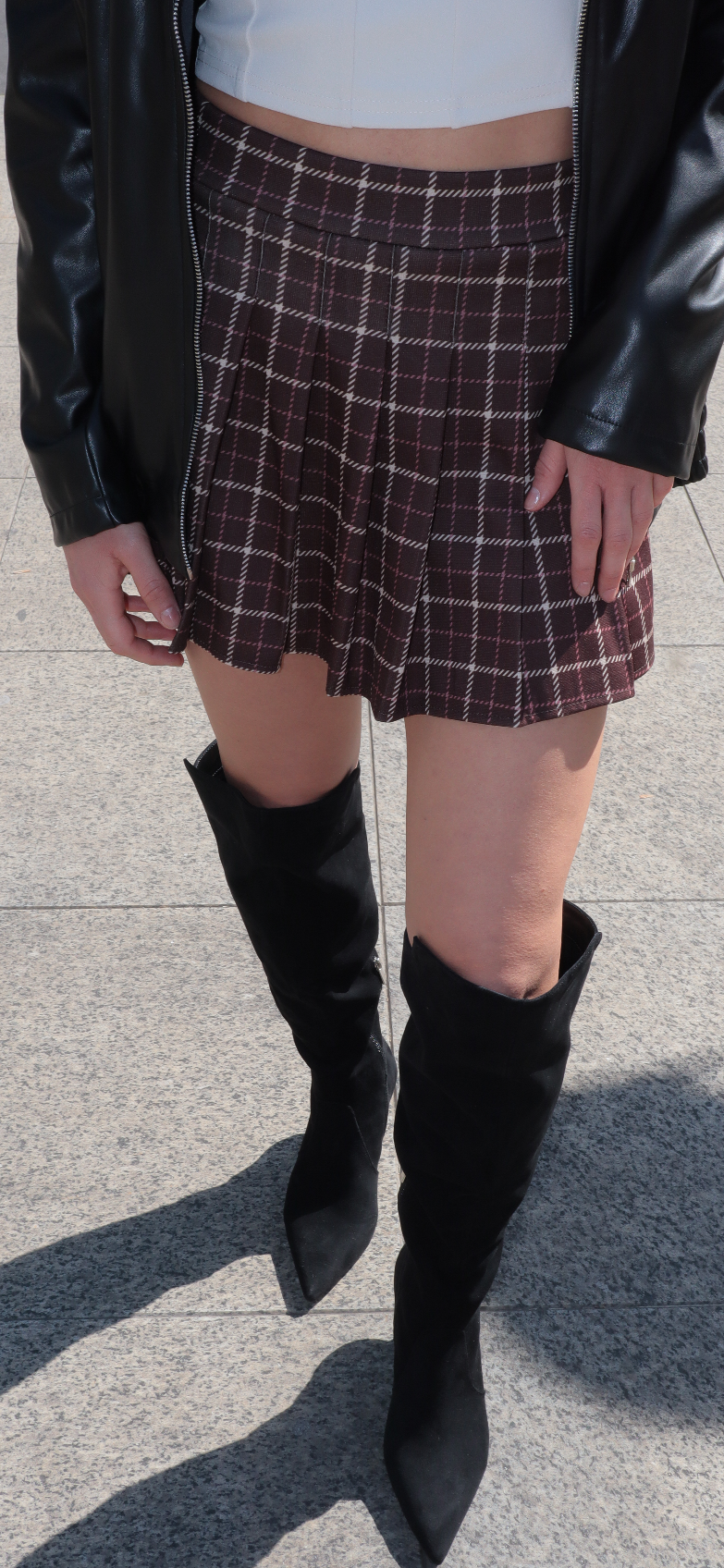 City Muse Skirt - Chocolate