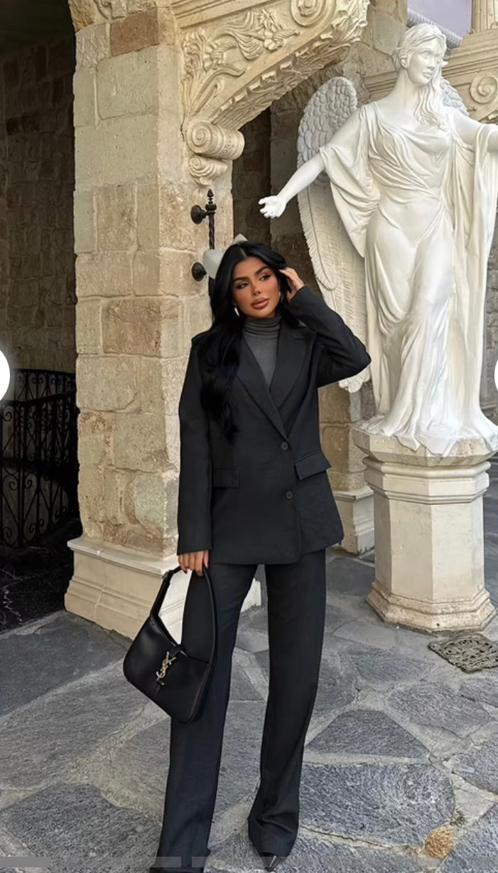 Elegant grey suit