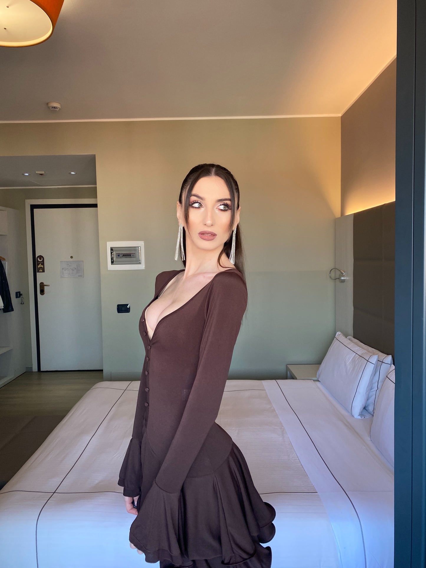 Abito ALBA - cioccolato