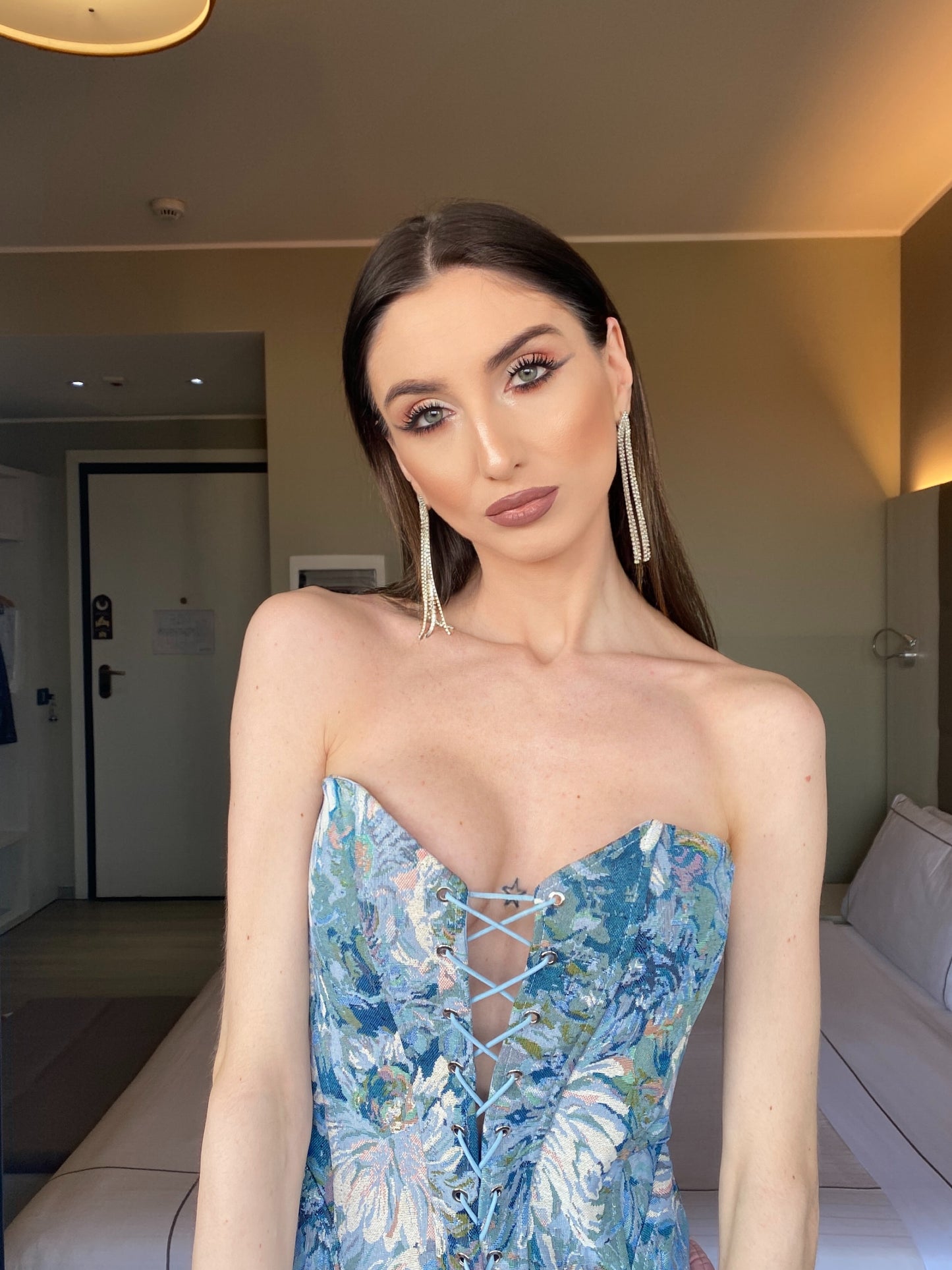 Corpetto Catherine - azzurro