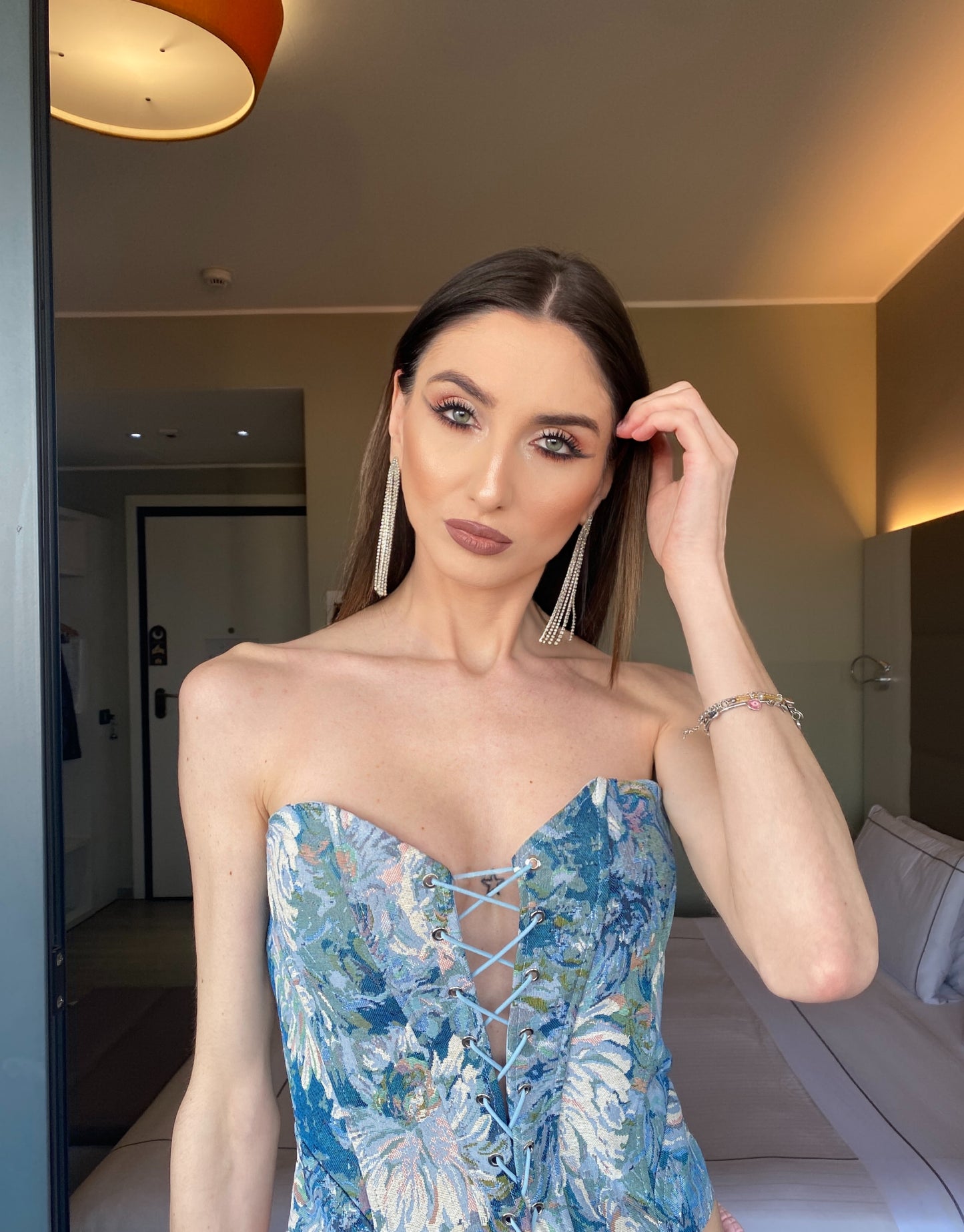 Corpetto Catherine - azzurro