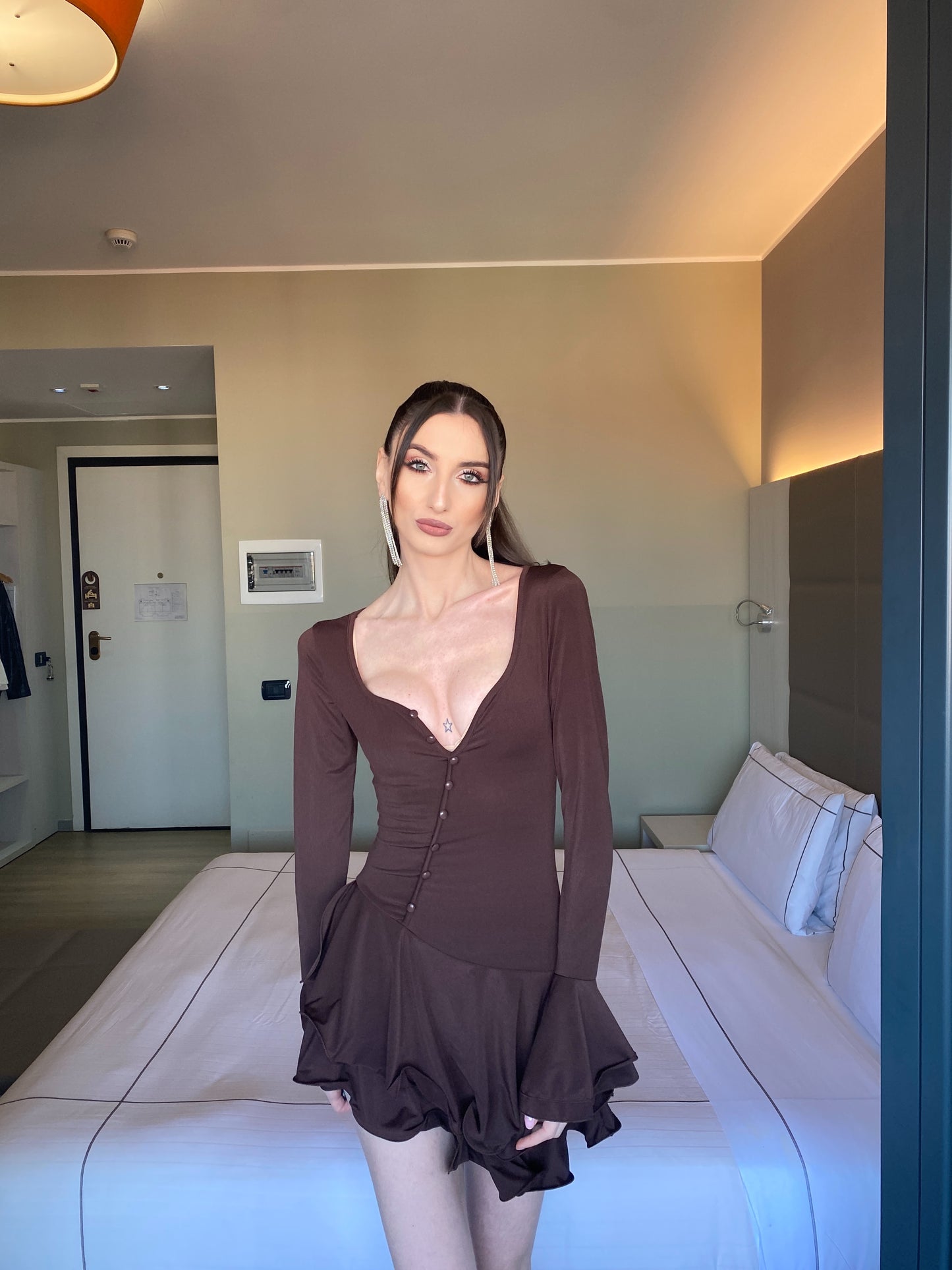 Abito ALBA - cioccolato