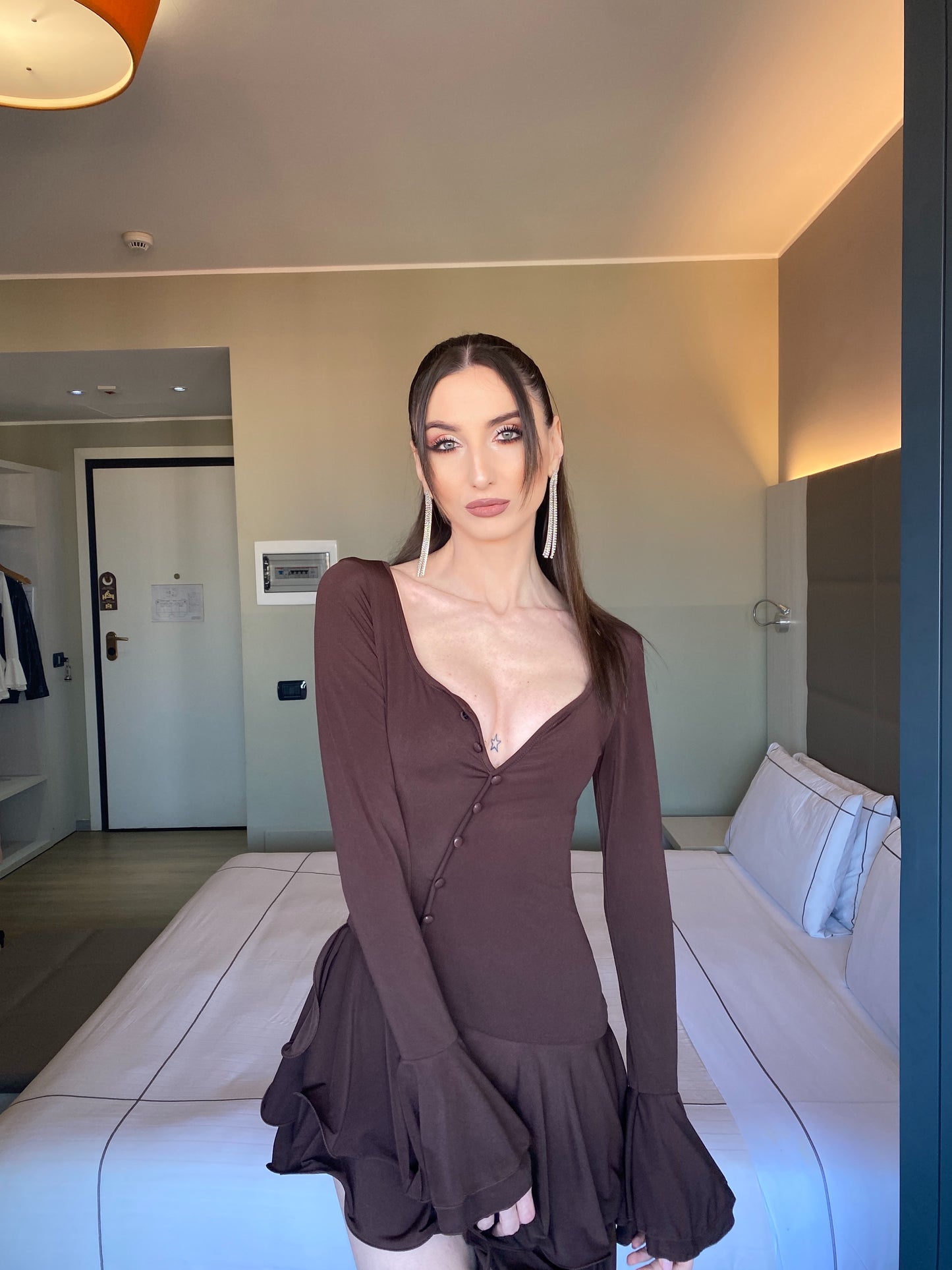 Abito ALBA - cioccolato