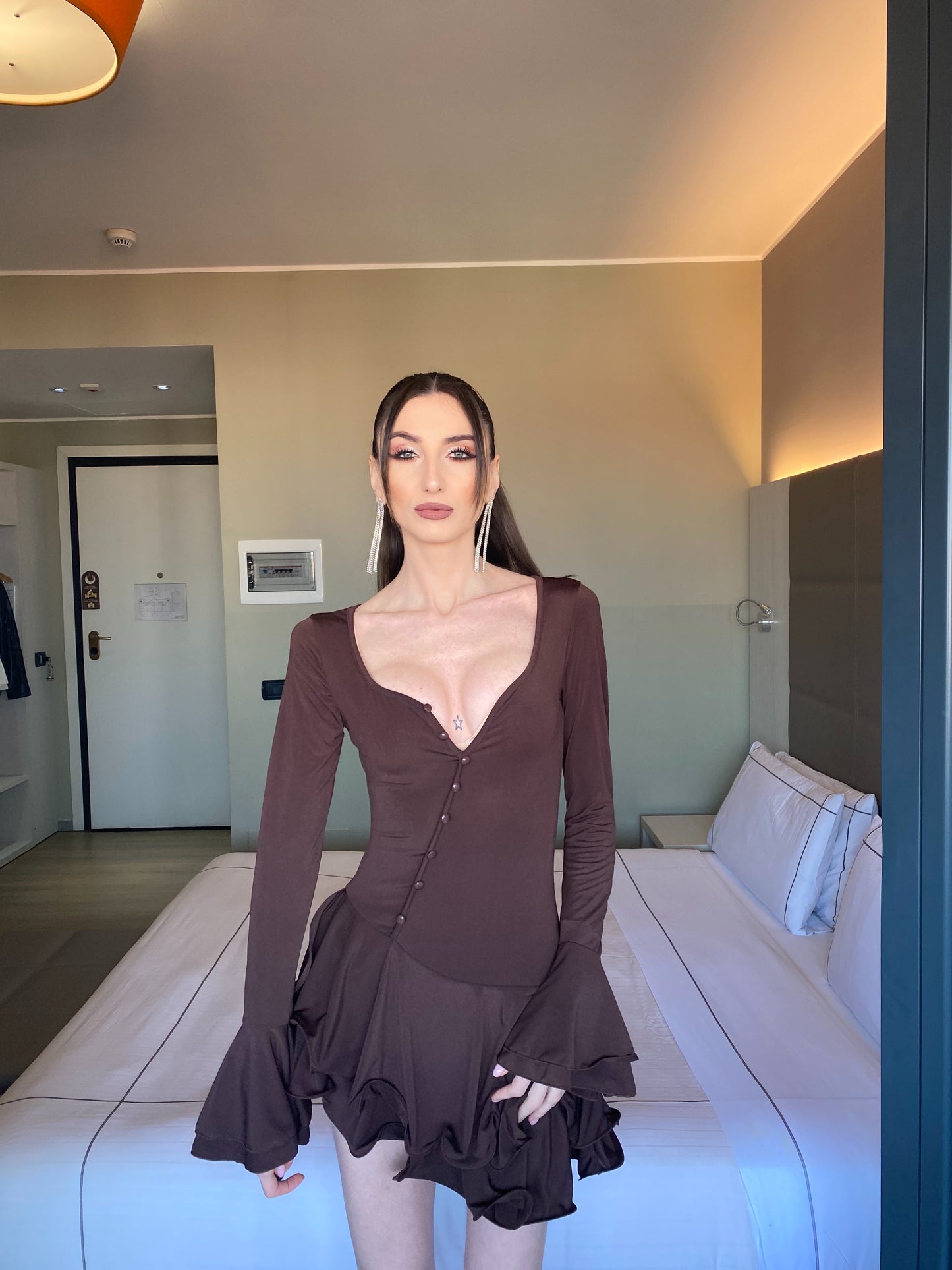 Abito ALBA - cioccolato