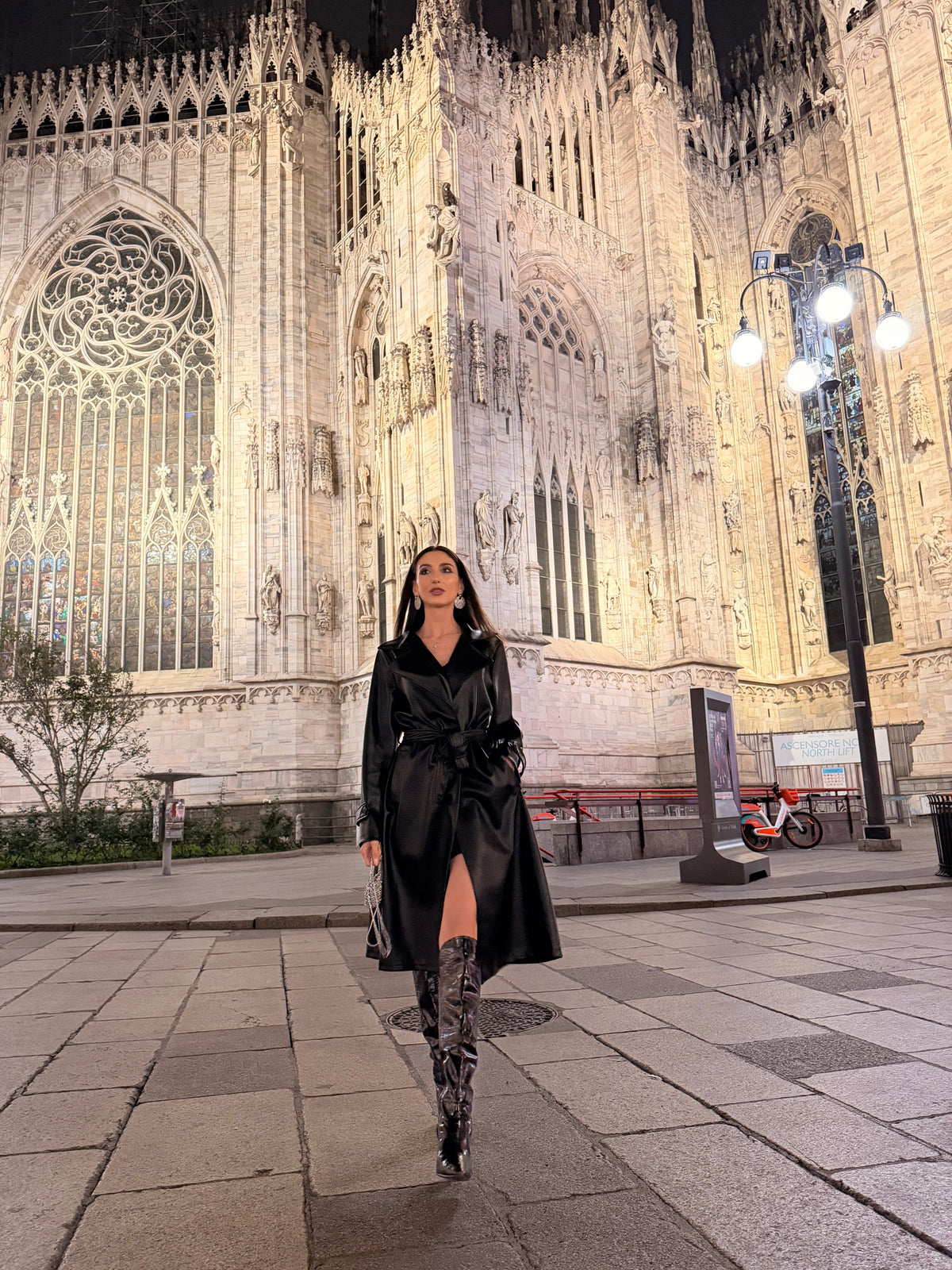 Cappotto in Eco-pelle