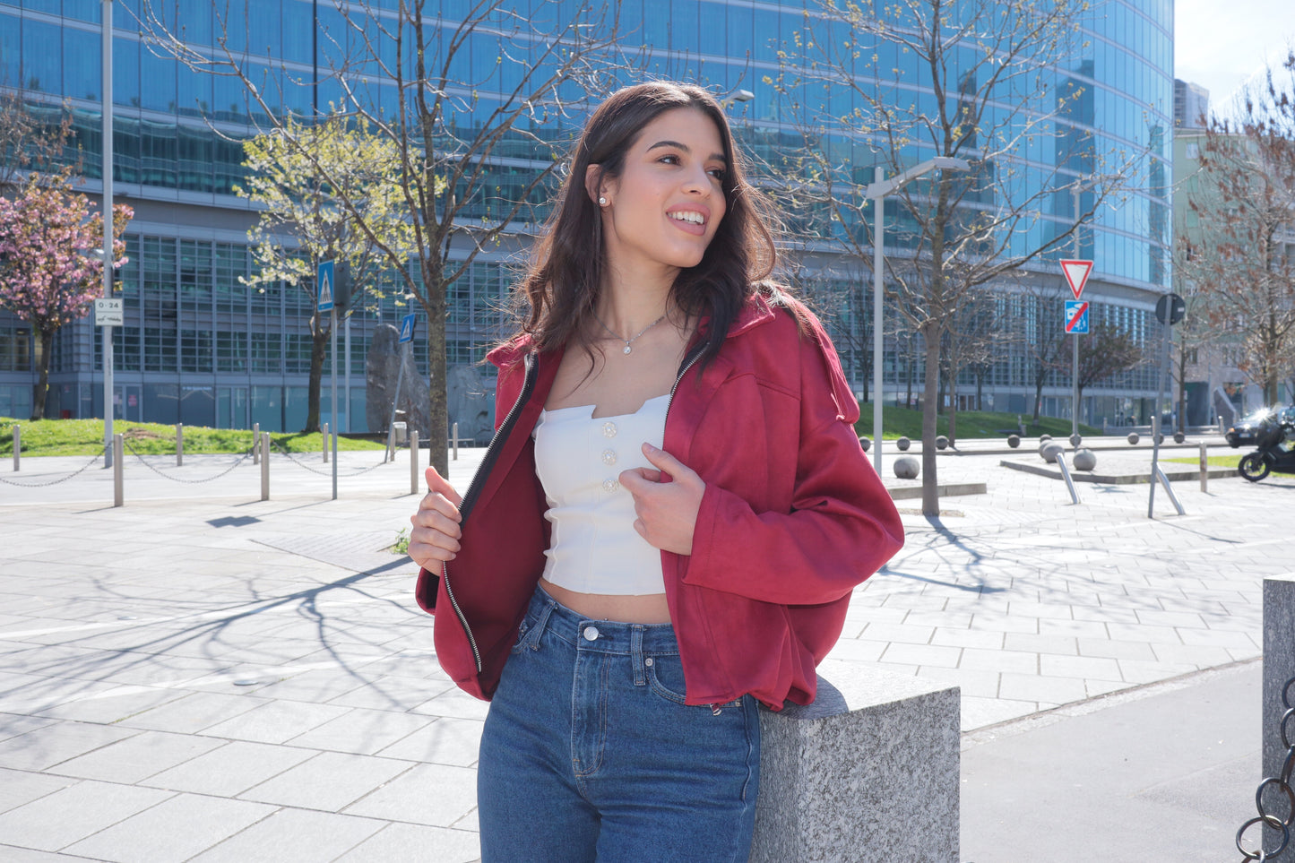 Cherry jacket