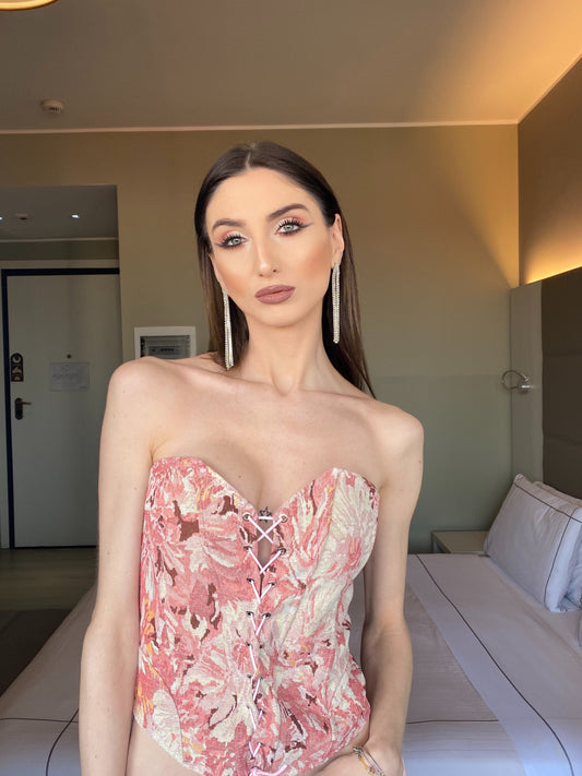 Corpetto Catherine- rosa