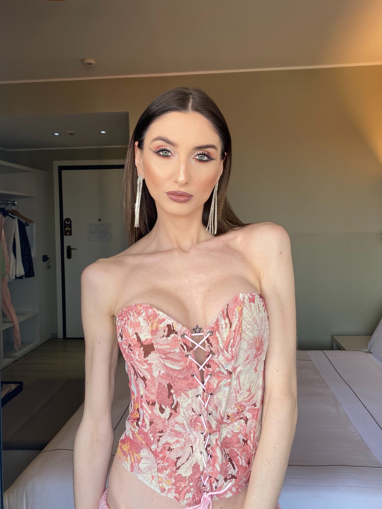 Corpetto Catherine- rosa