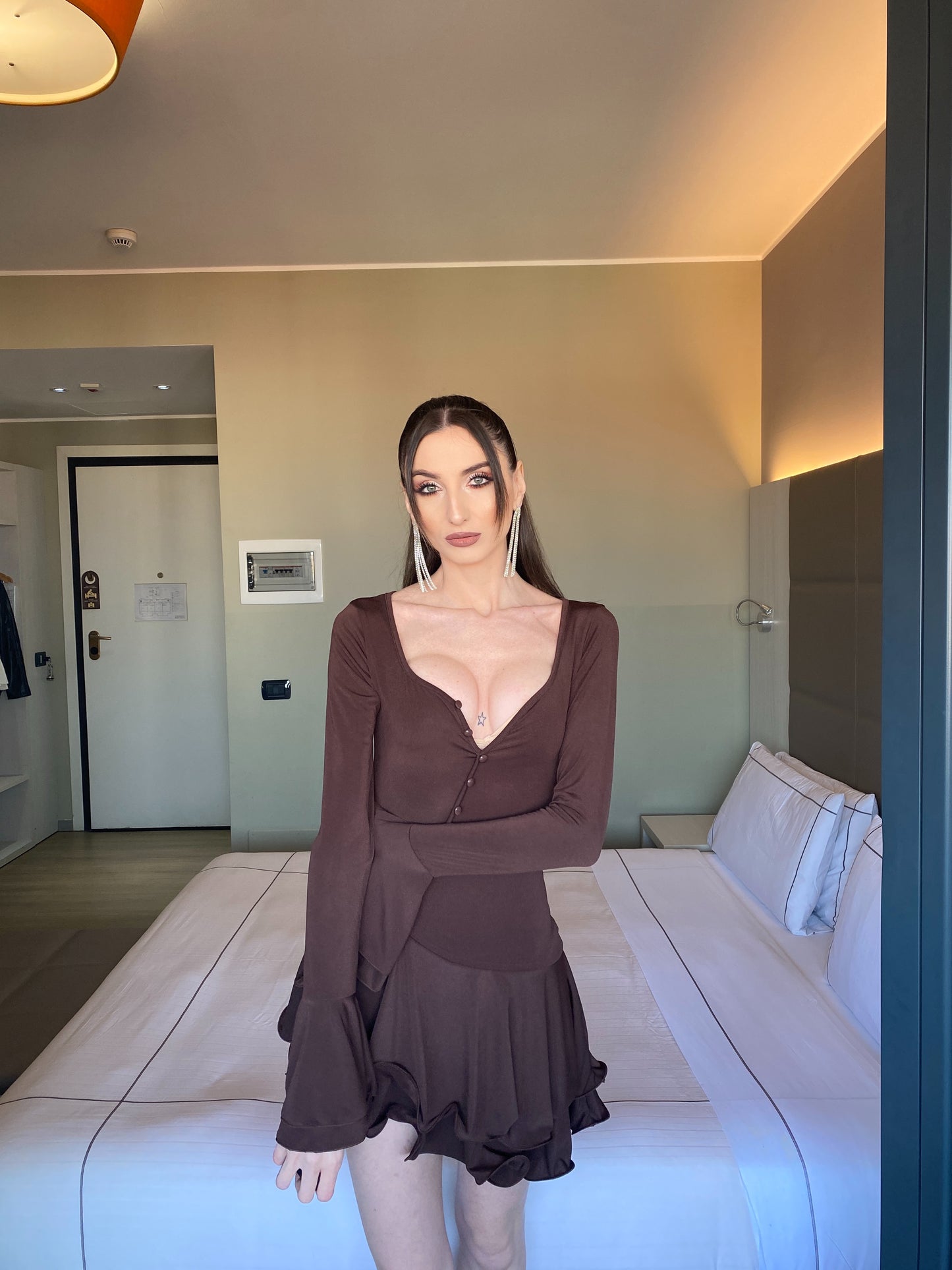 Abito ALBA - cioccolato