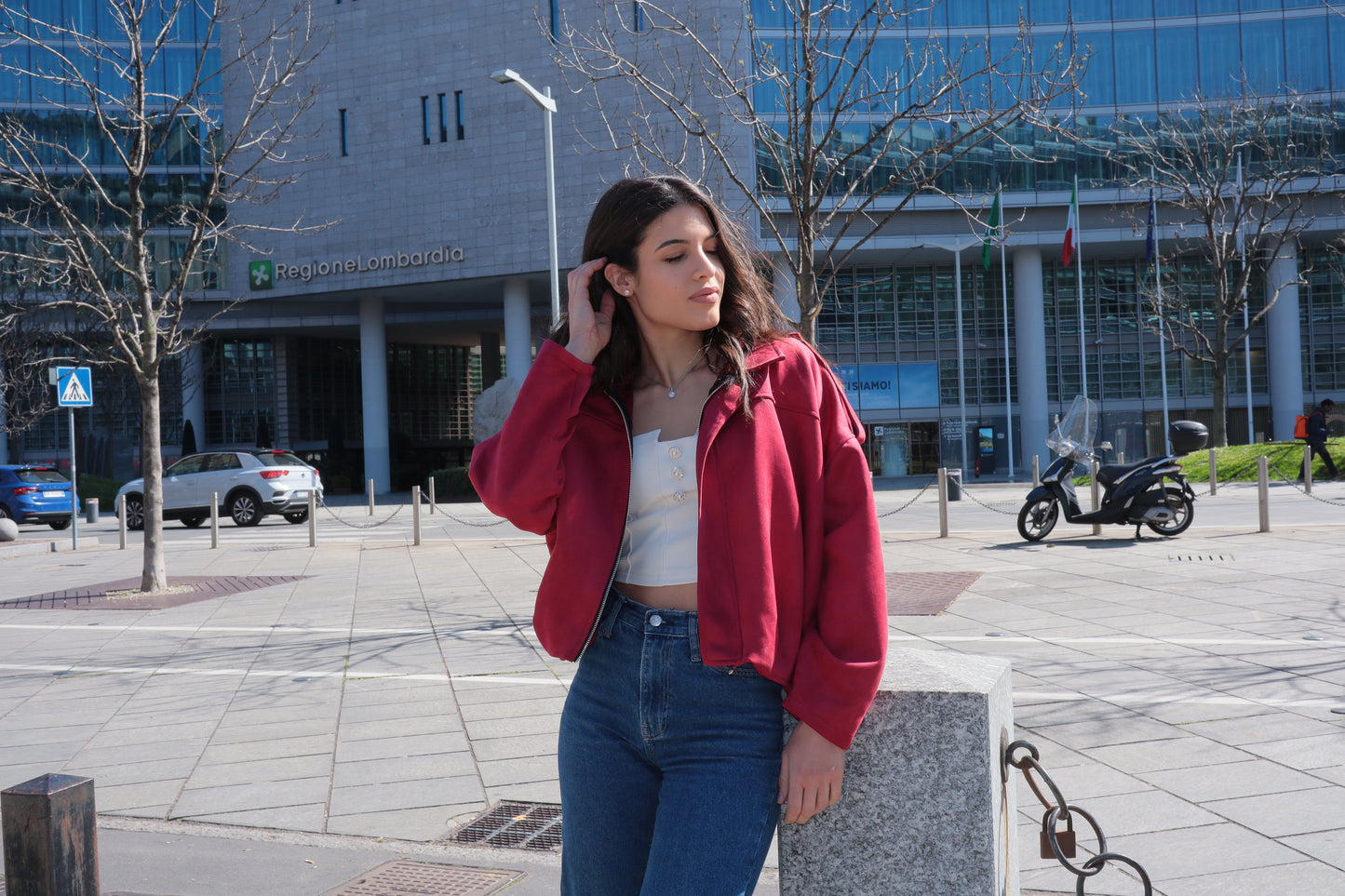 Cherry jacket