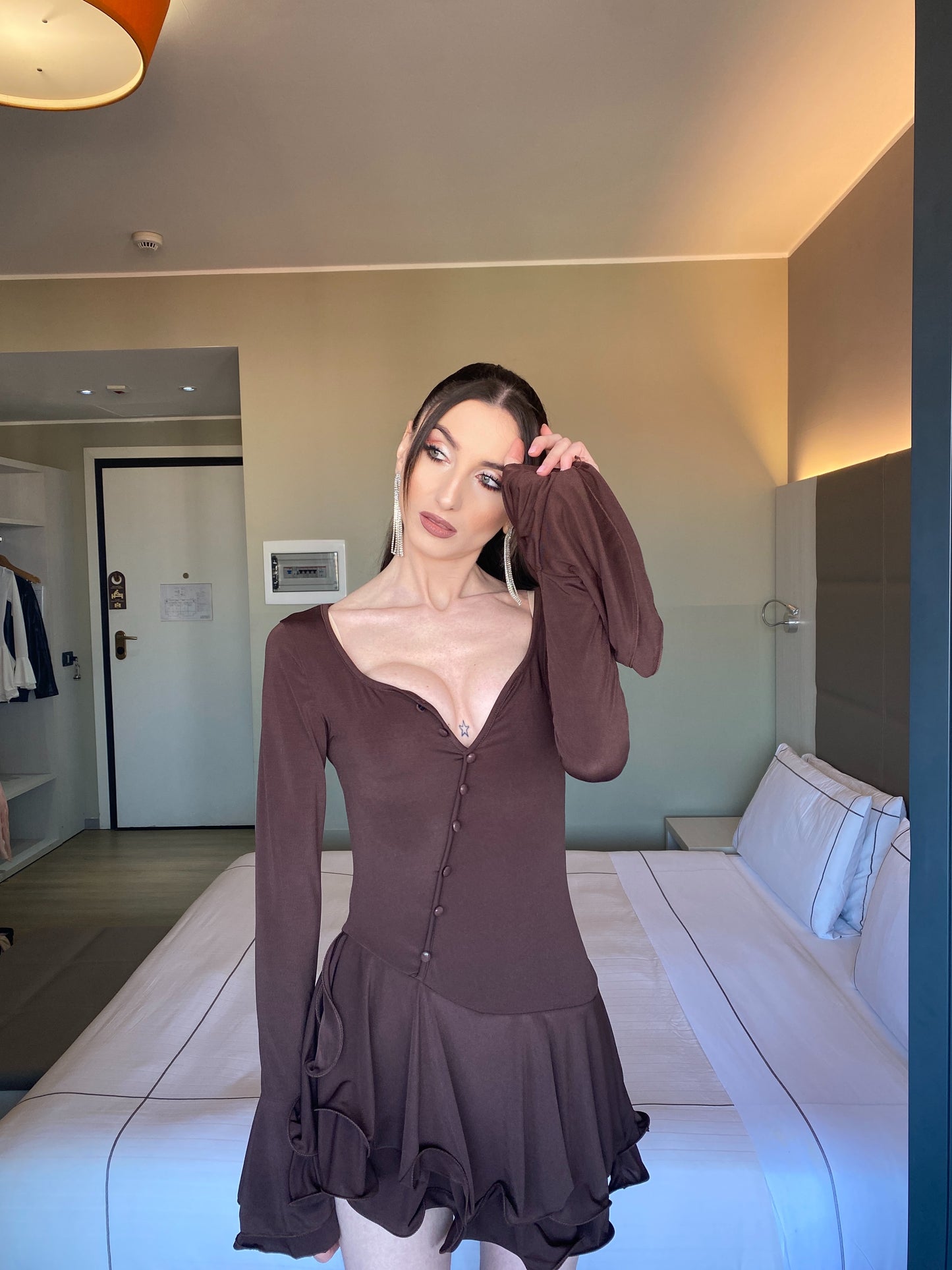 Abito ALBA - cioccolato